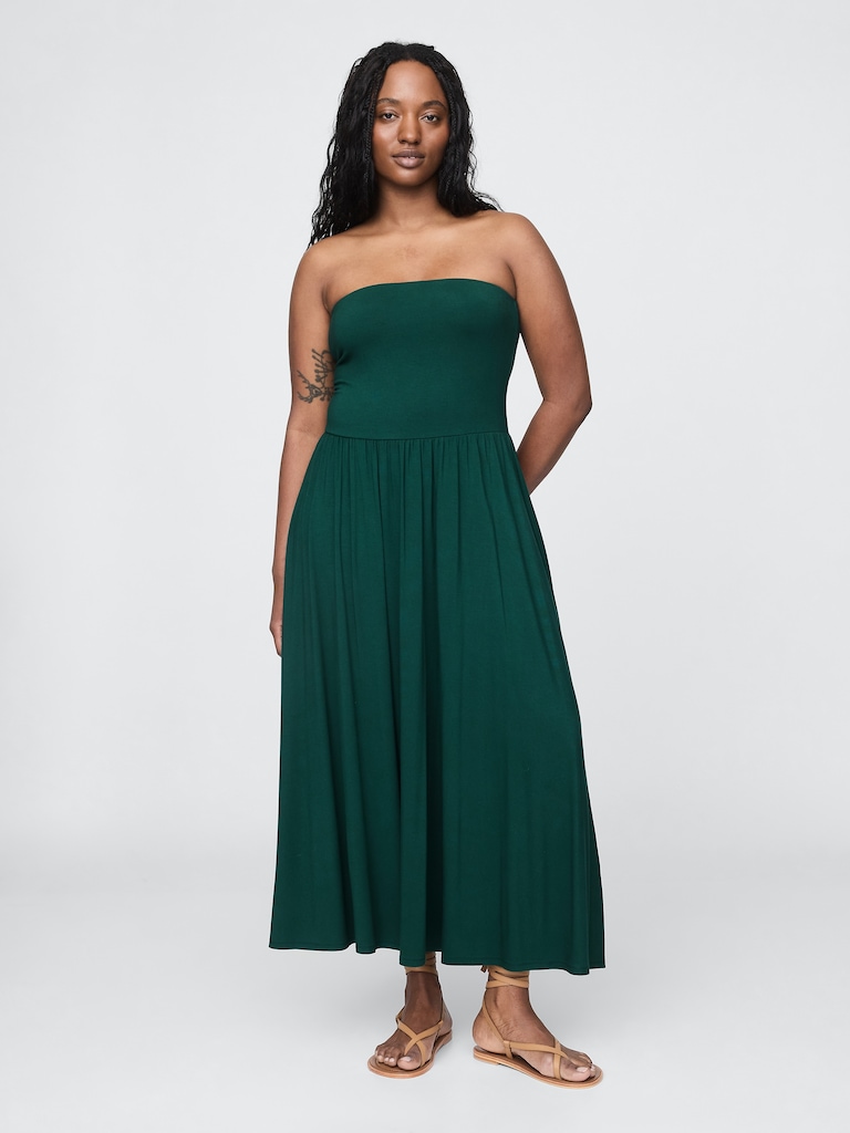 Strapless Maxi Dress