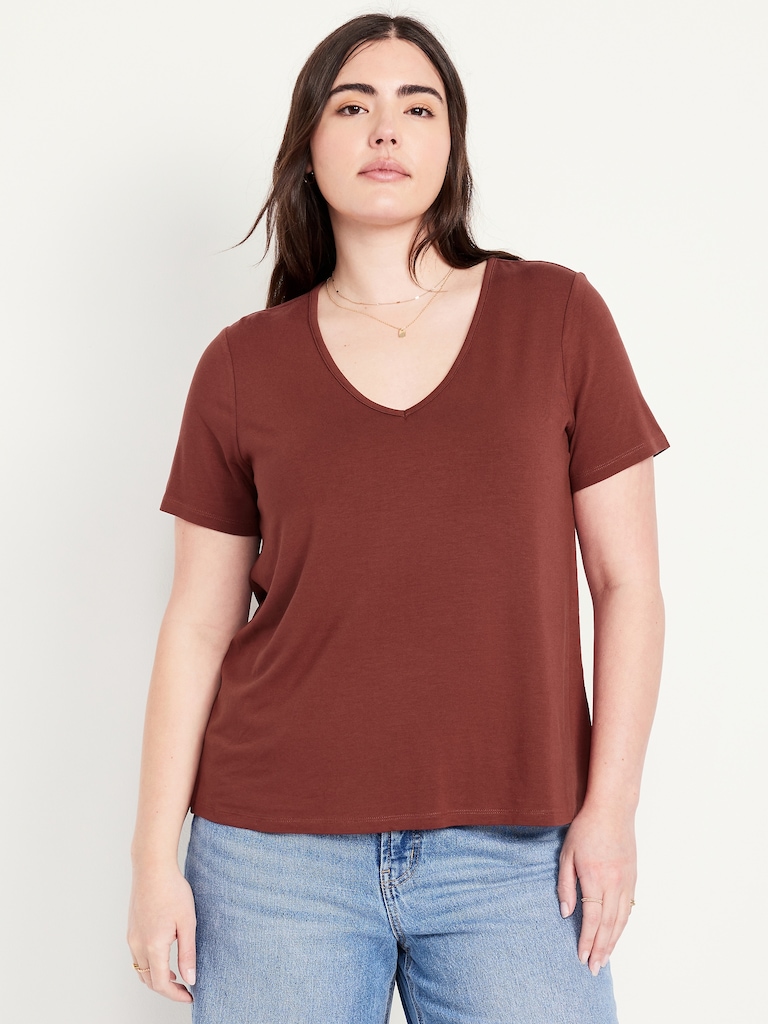 Luxe V-Neck T-Shirt