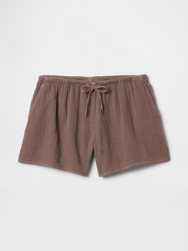 Cotton Gauze Easy Shorts