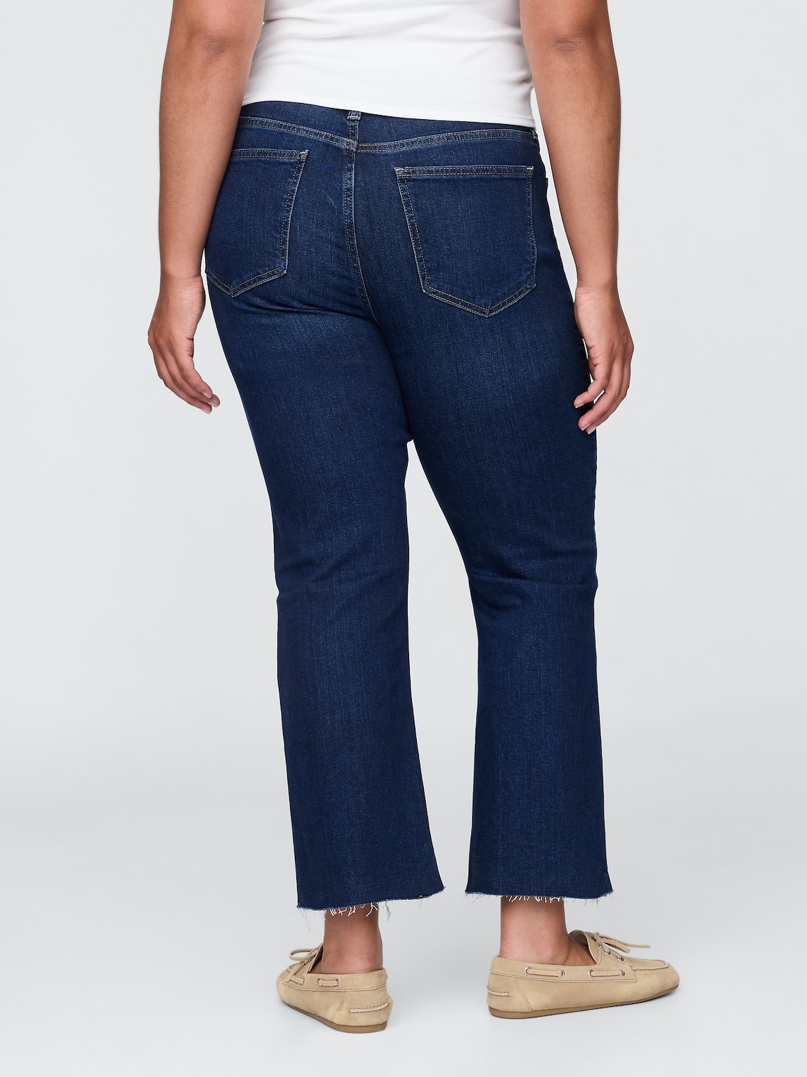High Rise Kick Flare Jeans
