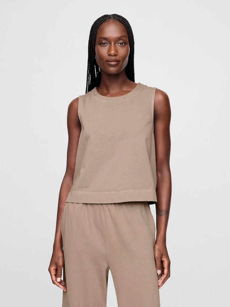 Heavyweight Shell Tank Top