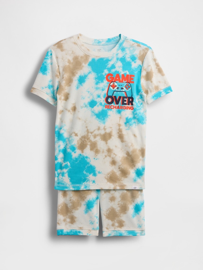 Kids Organic Brushed Cotton PJ Set