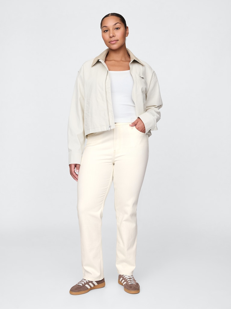 High Rise '90s Slim Straight Jeans