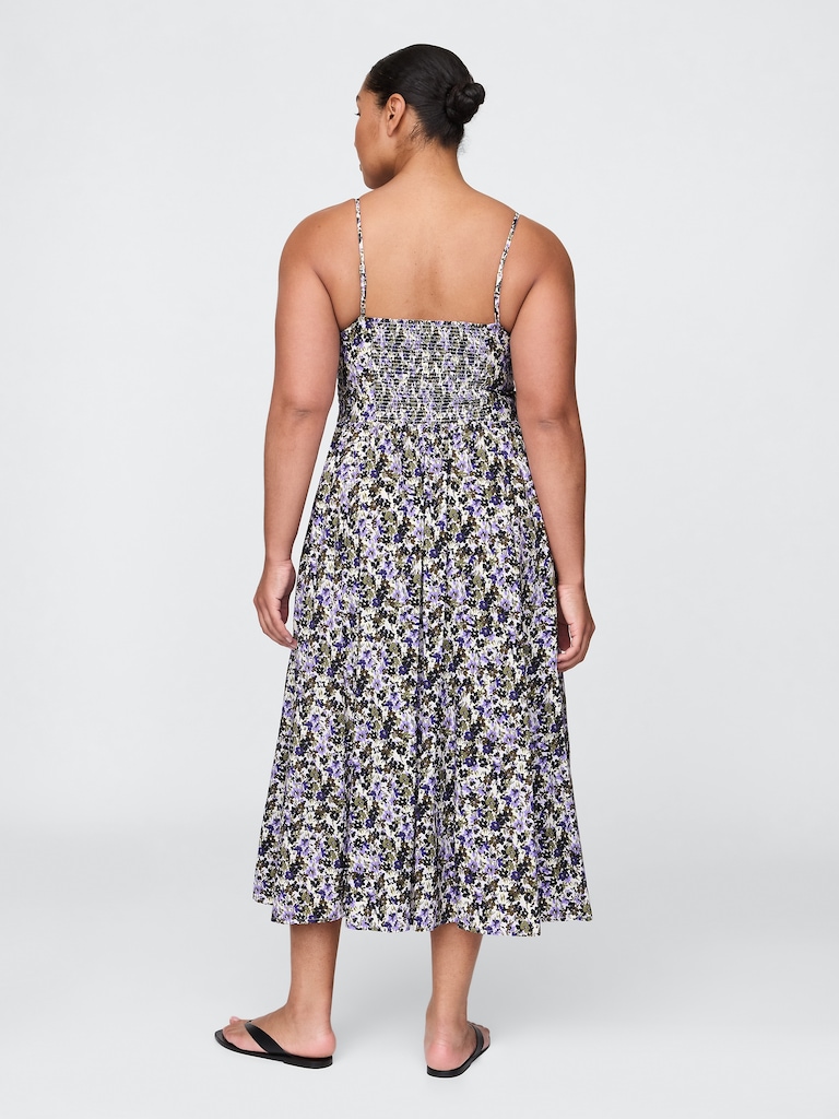 Floral V-Neck Maxi Dress