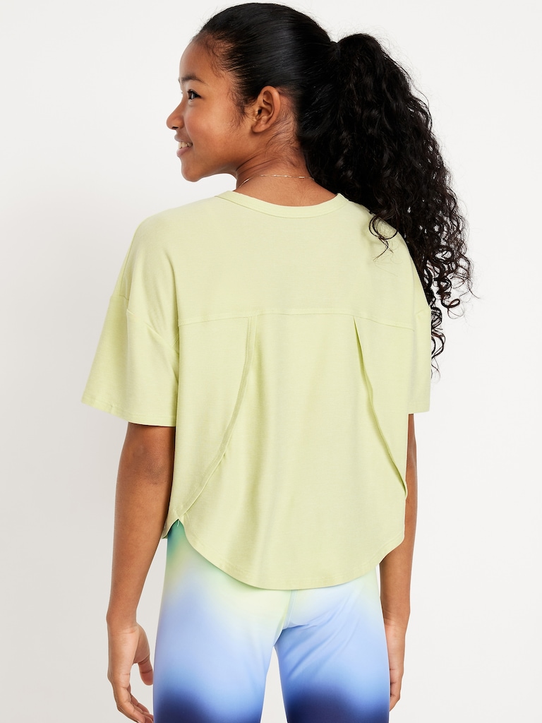 T-shirt court Performance NuageSport pour fille