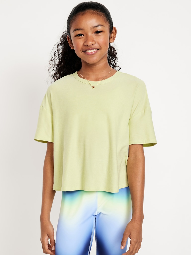 T-shirt court Performance NuageSport pour fille