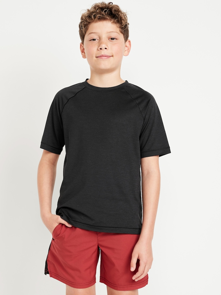 Short-Sleeve Go-Dry Cool Performance T-Shirt for Boys