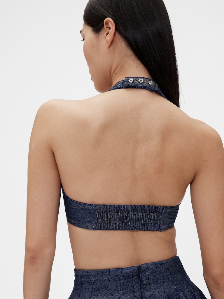 GapStudio Denim Bralette