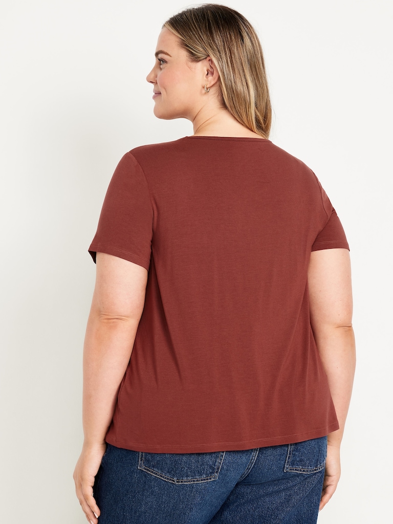 Luxe V-Neck T-Shirt