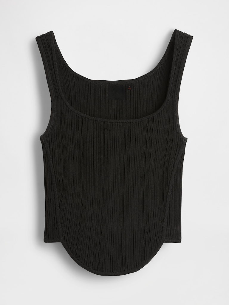 GapStudio Knit Corset Top