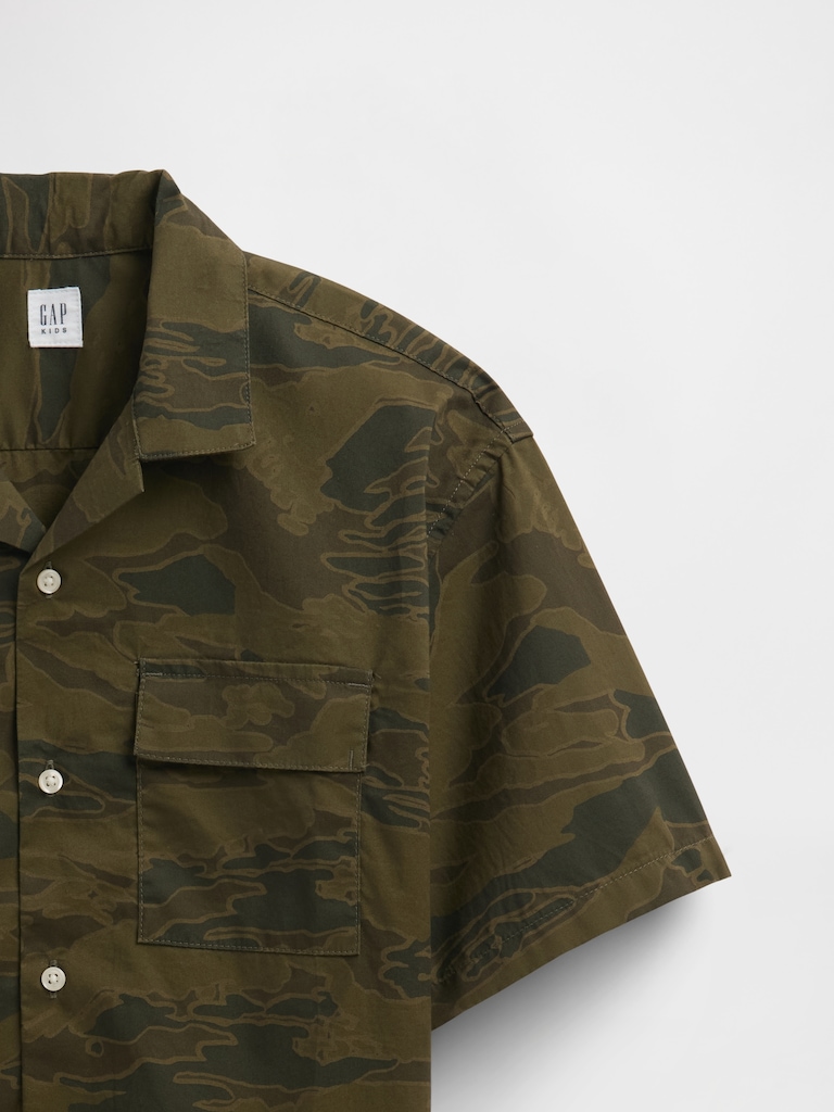 Kids Relaxed Utility Vacay Shirt