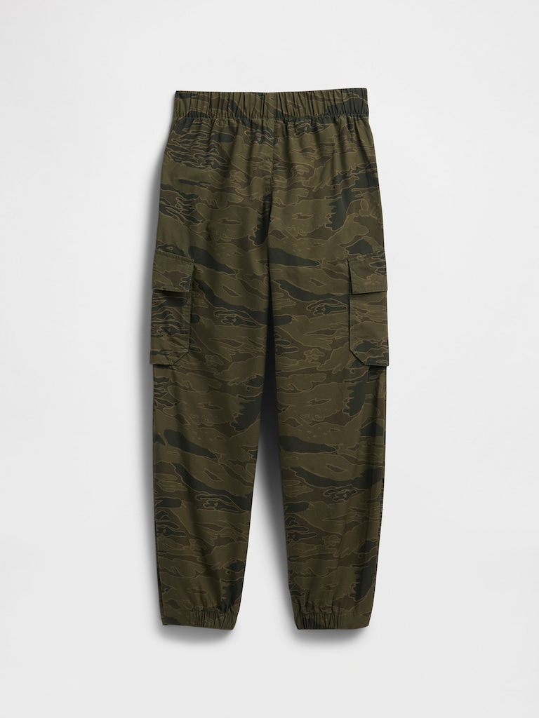 Kids Pull-On Cargo Parachute Pants