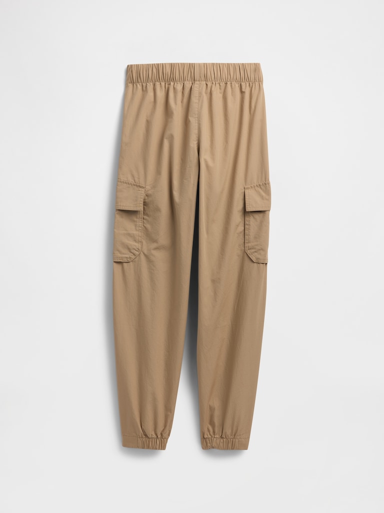 Kids Pull-On Cargo Parachute Pants