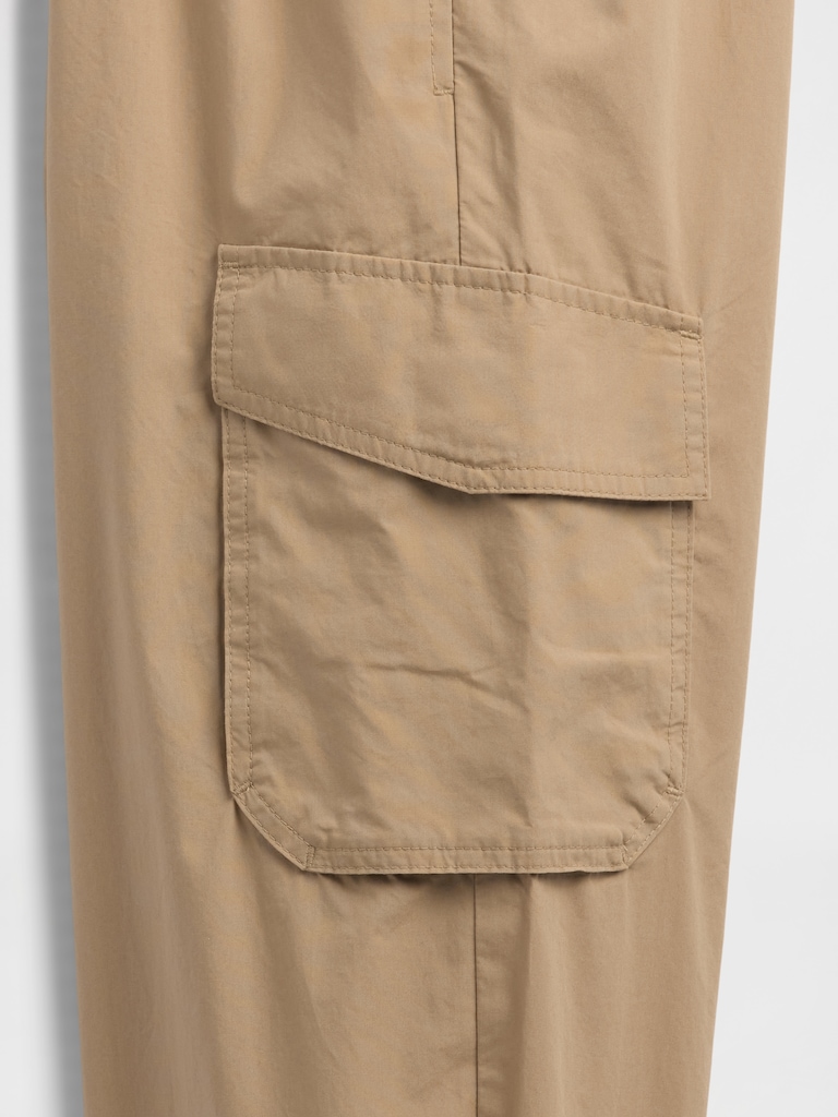 Kids Pull-On Cargo Parachute Pants