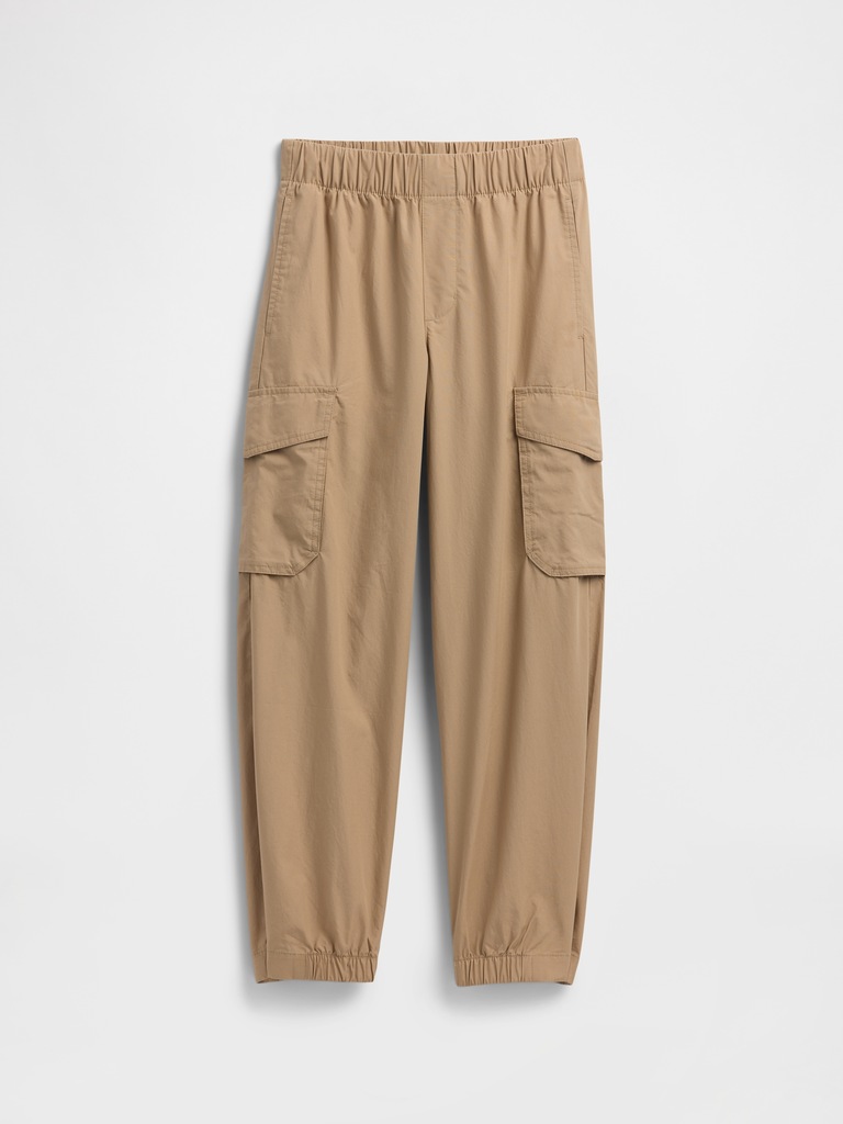 Kids Pull-On Cargo Parachute Pants
