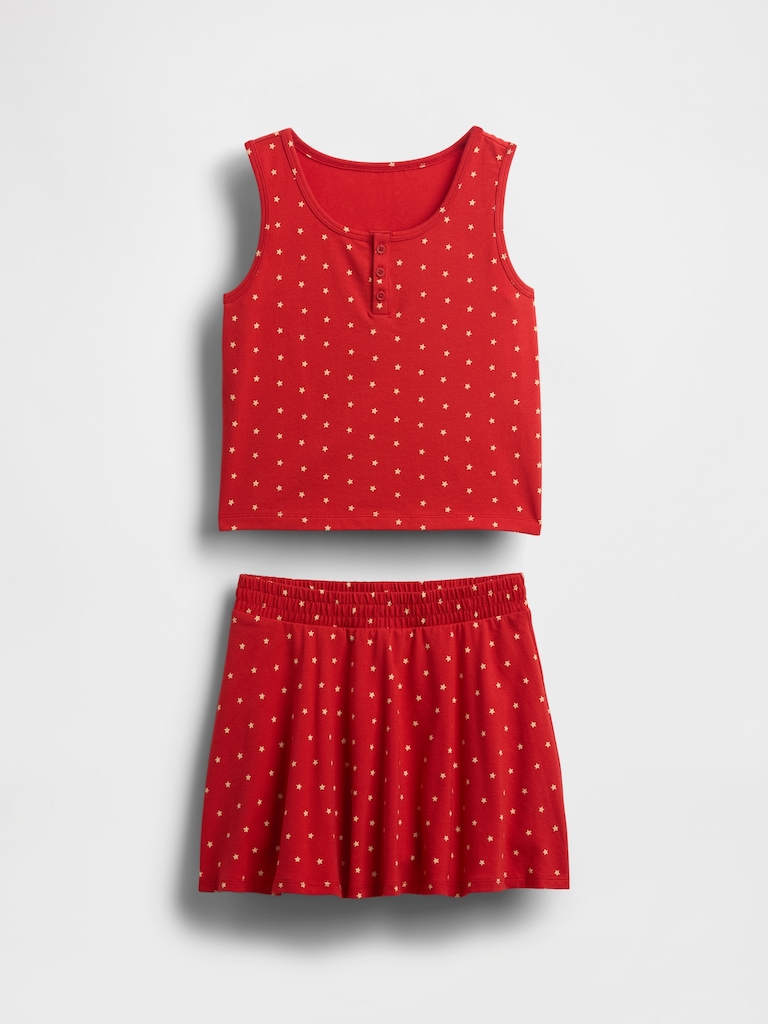 Kids Tank & Skort Outfit Set