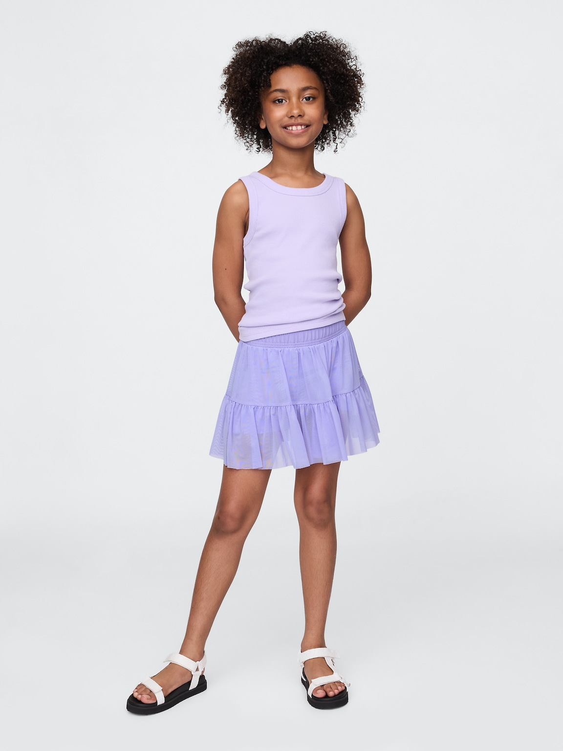 Kids Mesh Easy Skort