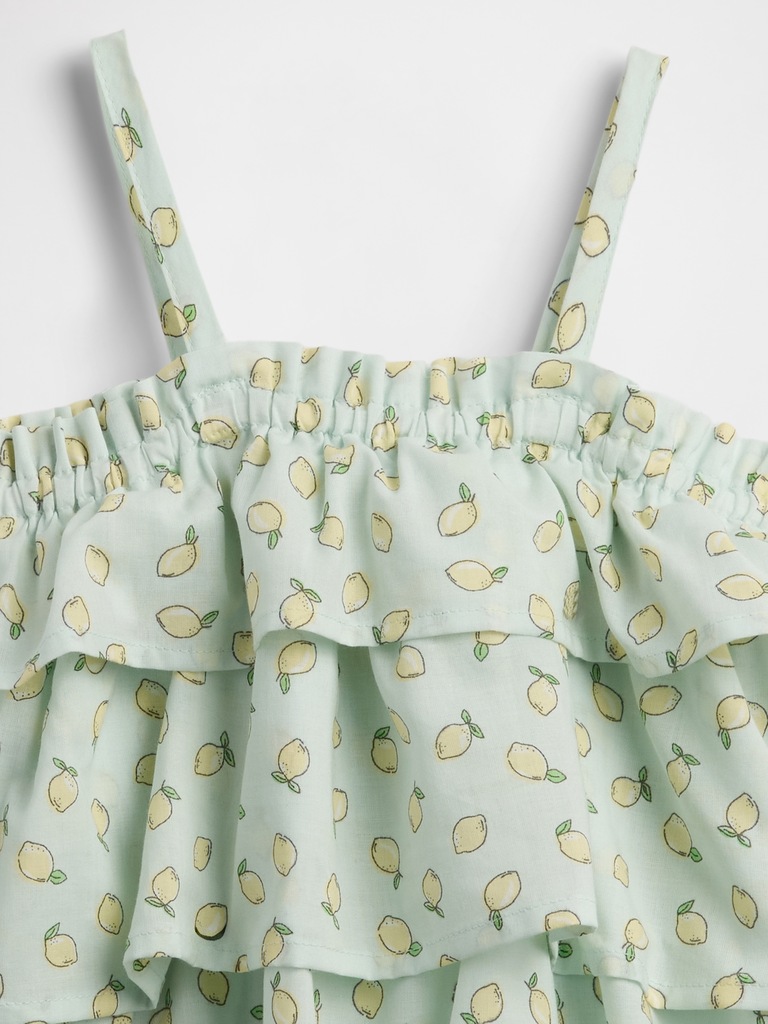 Baby Print Three-Piece Outfit Set