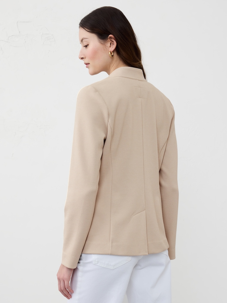 Knit Pique Blazer