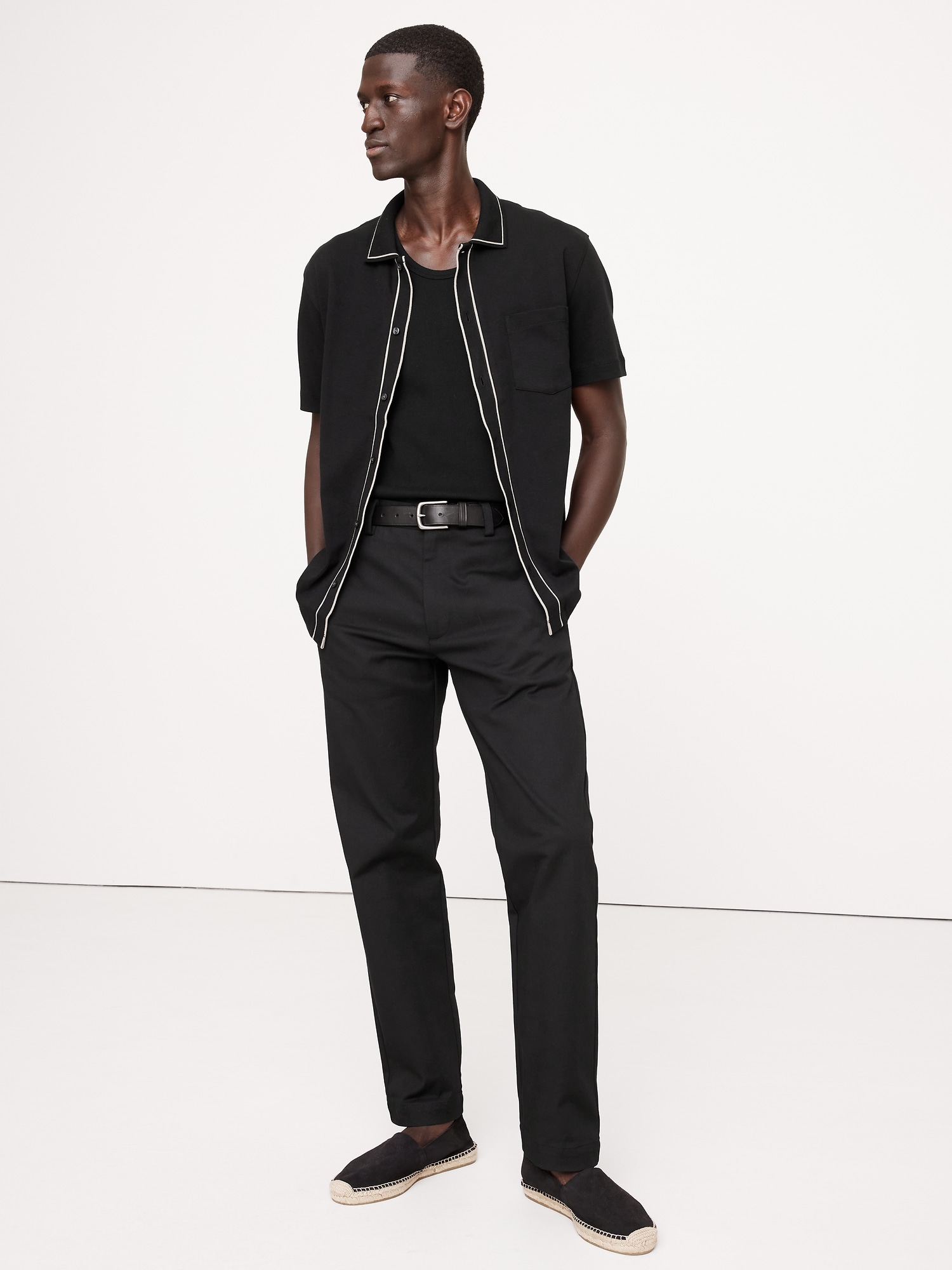 Linen-Cotton Resort Shirt