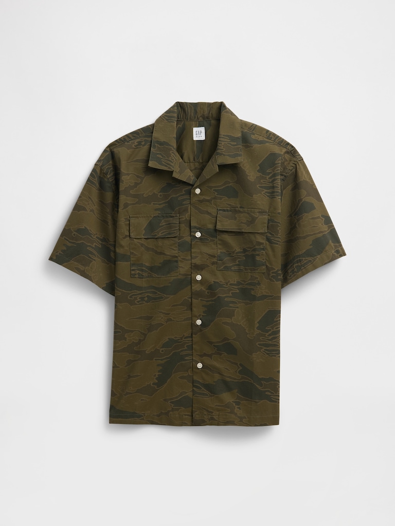 Kids Relaxed Utility Vacay Shirt