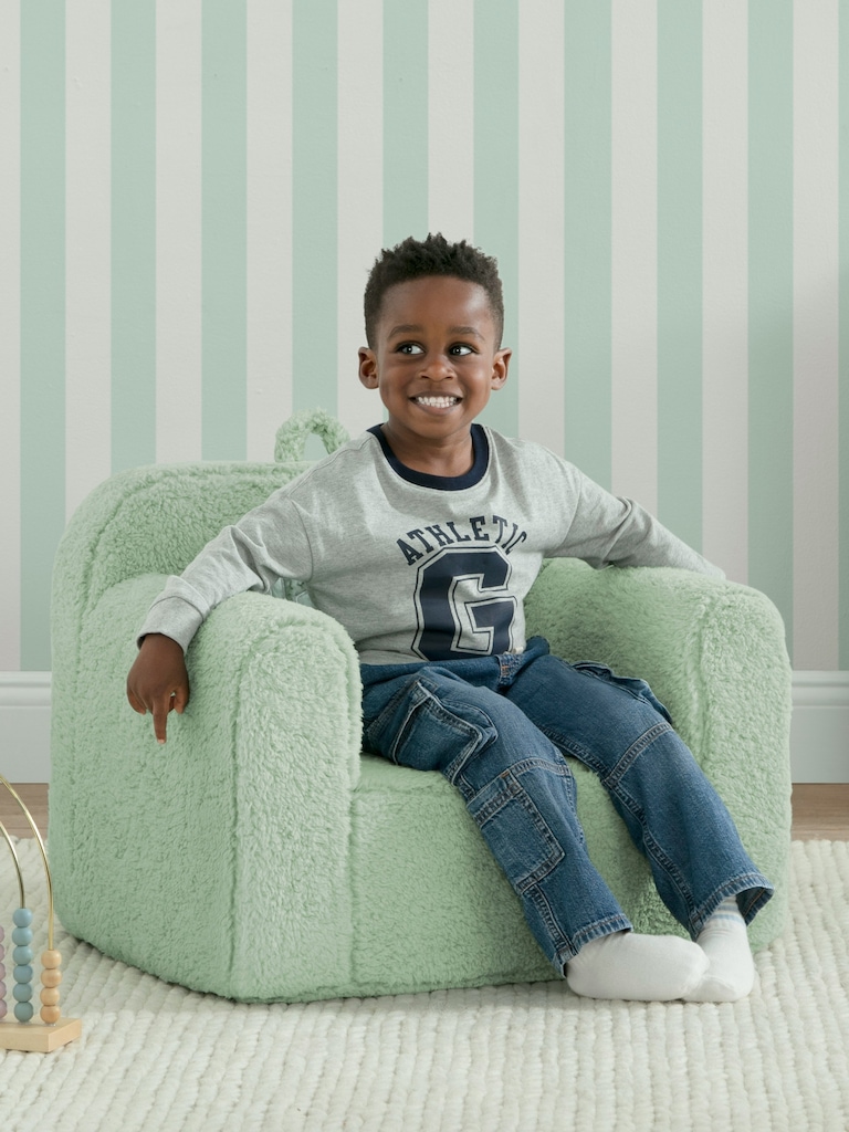 babyGap Sherpa Logo Foam Chair