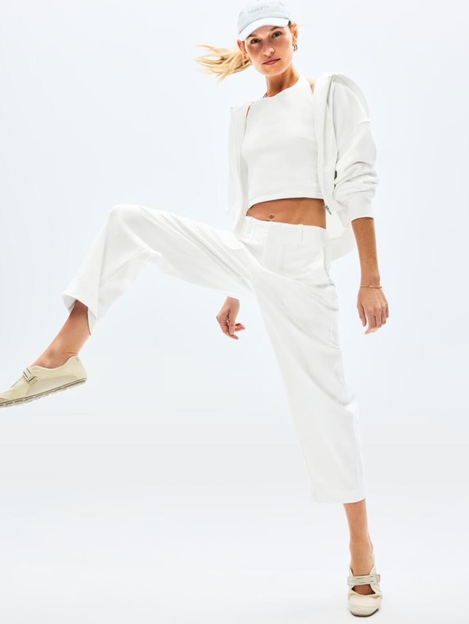Skyline High Rise Barrel Leg Pant