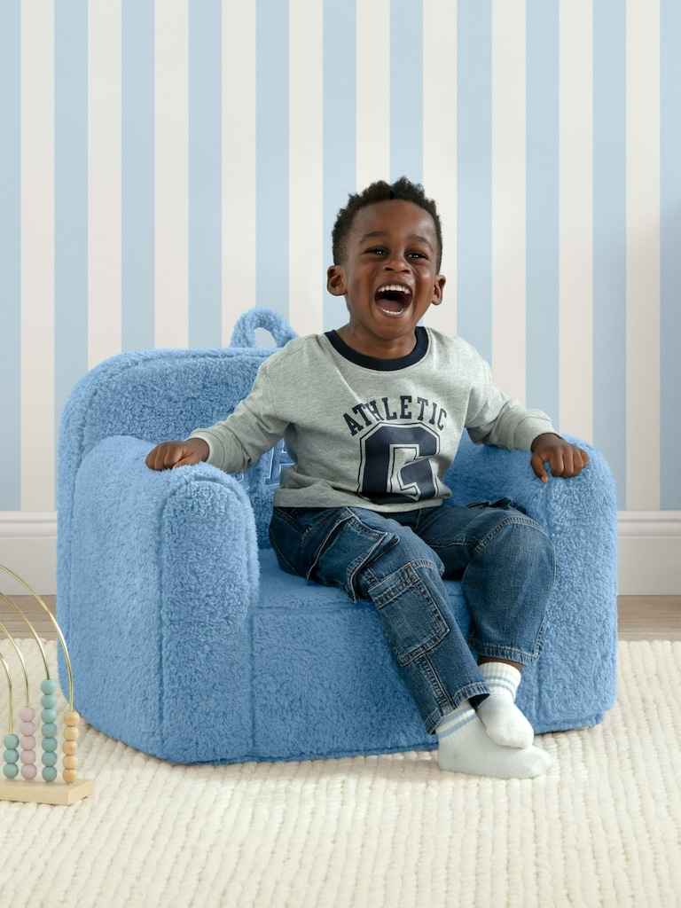 babyGap Sherpa Logo Foam Chair