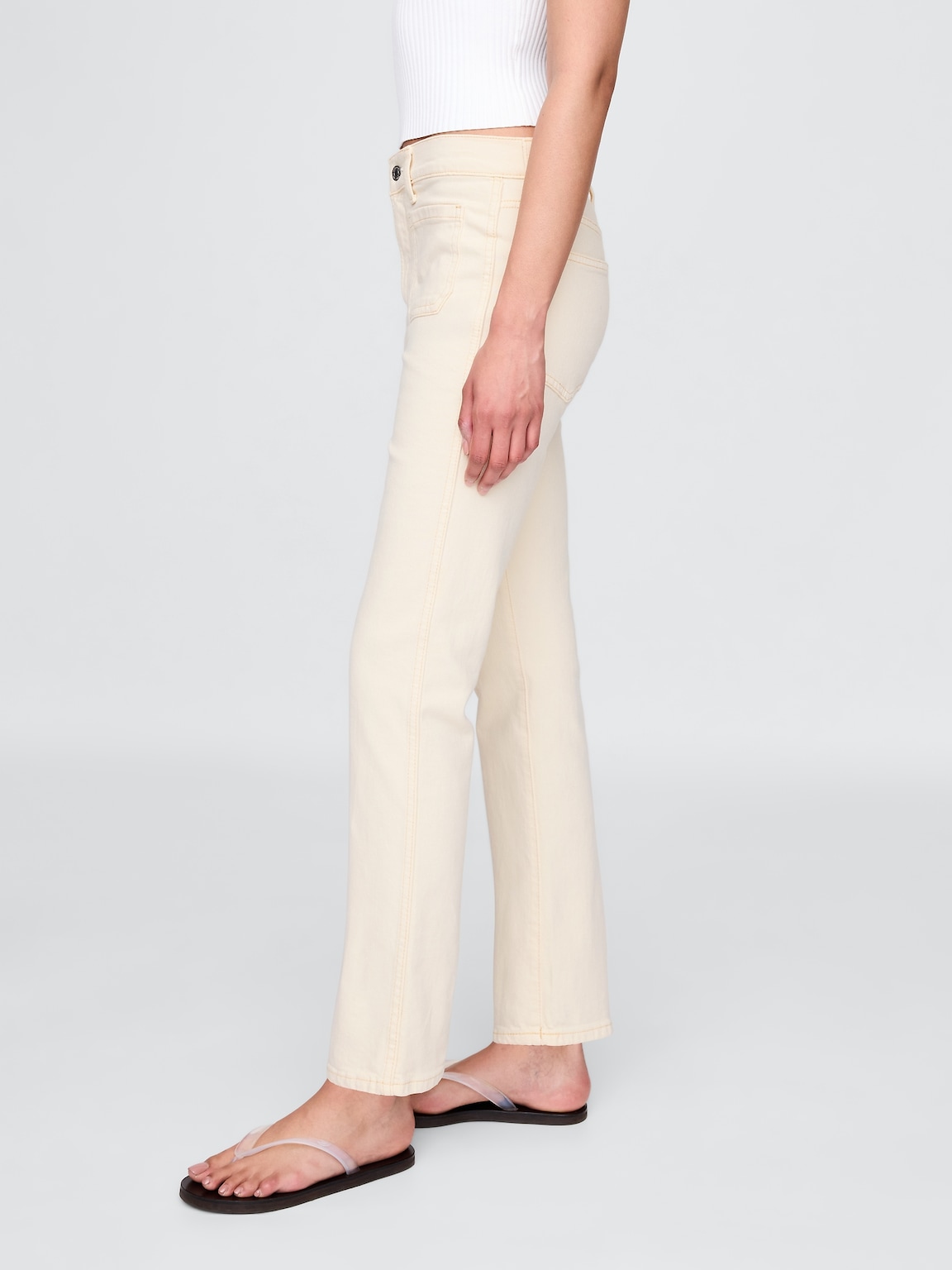 High Rise '90s Slim Straight Jeans