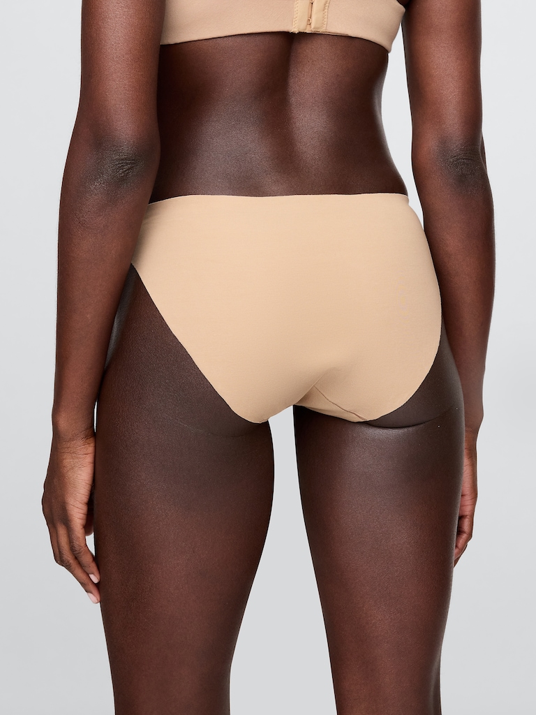 Organic Stretch Cotton No Show Bikini