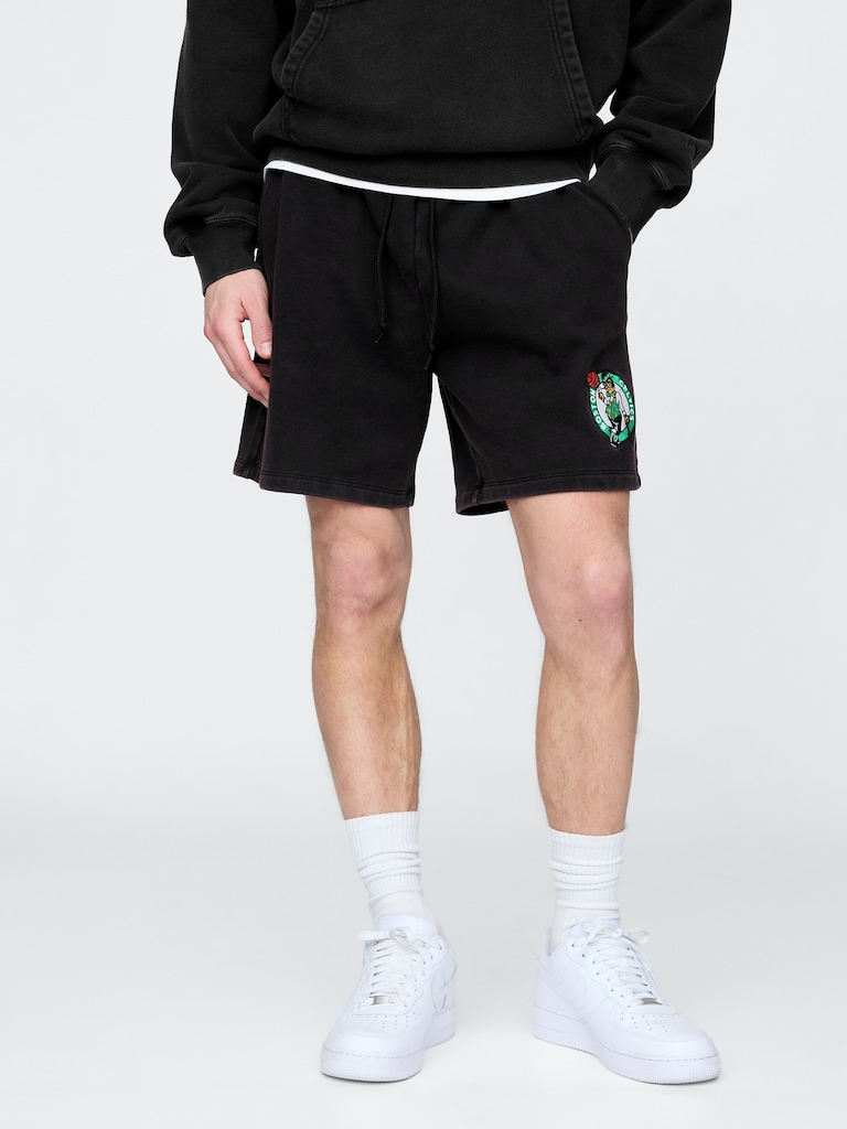 NBA Boston Celtics Logo Heavyweight Sweat Shorts