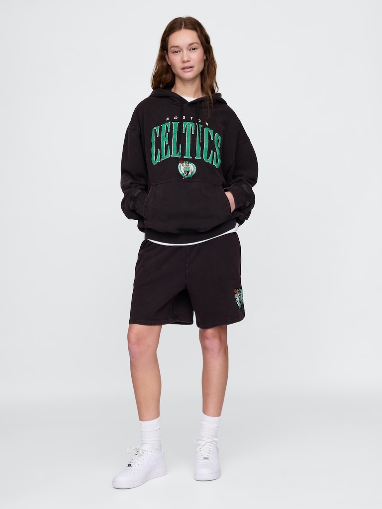 NBA Boston Celtics Logo Heavyweight Sweat Shorts