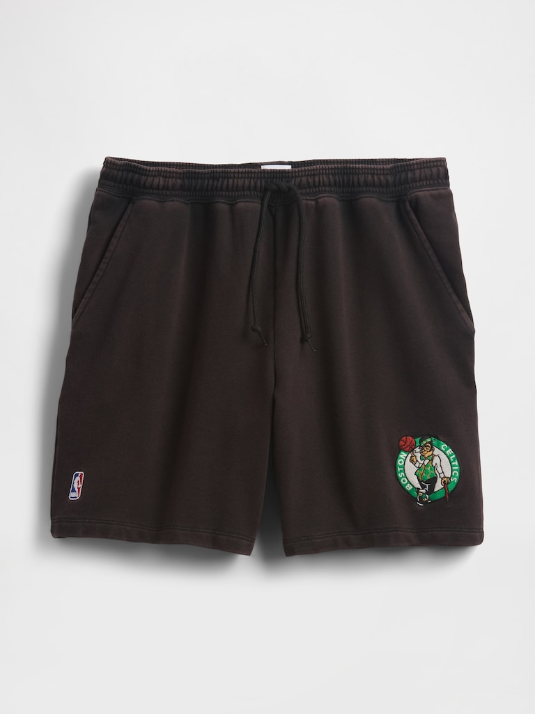 NBA Boston Celtics Logo Heavyweight Sweat Shorts