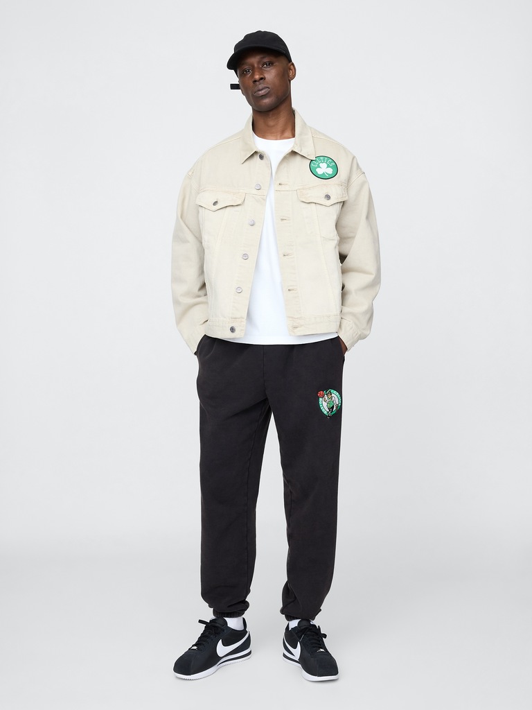 NBA Boston Celtics Logo Heavyweight Joggers