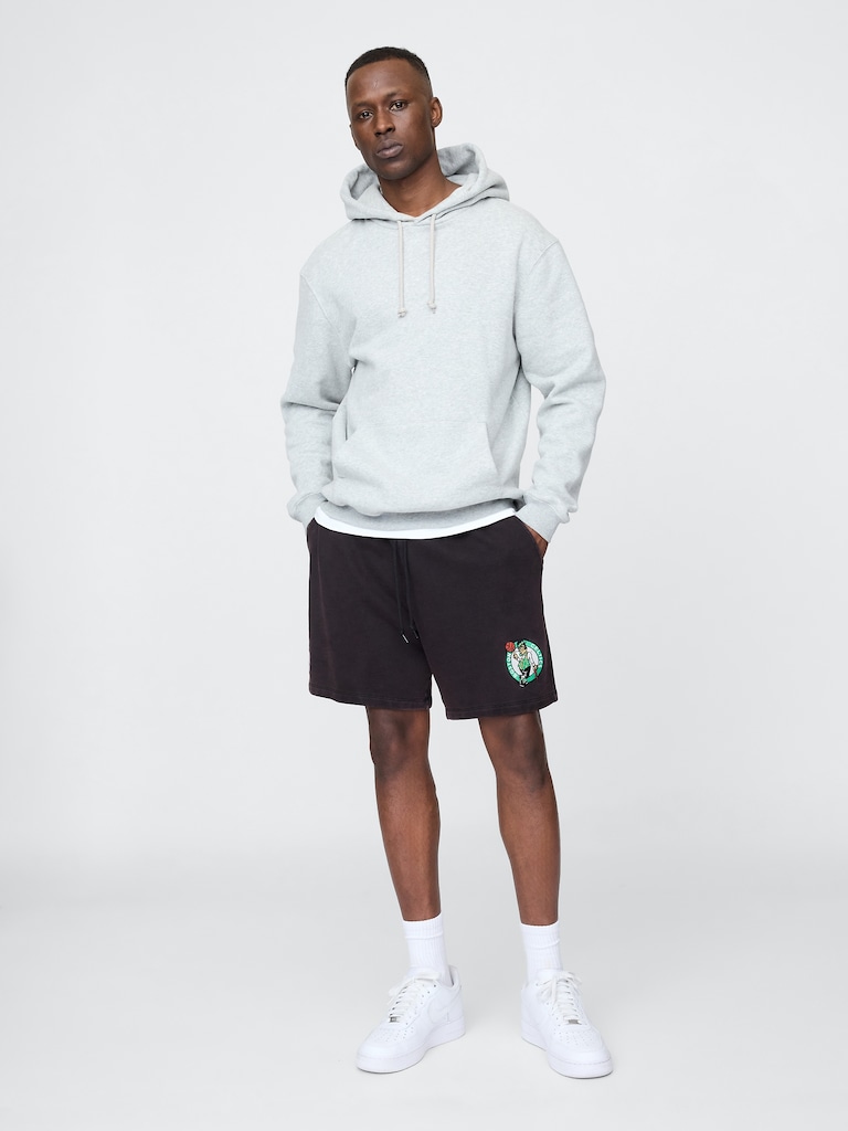 NBA Boston Celtics Logo Heavyweight Sweat Shorts