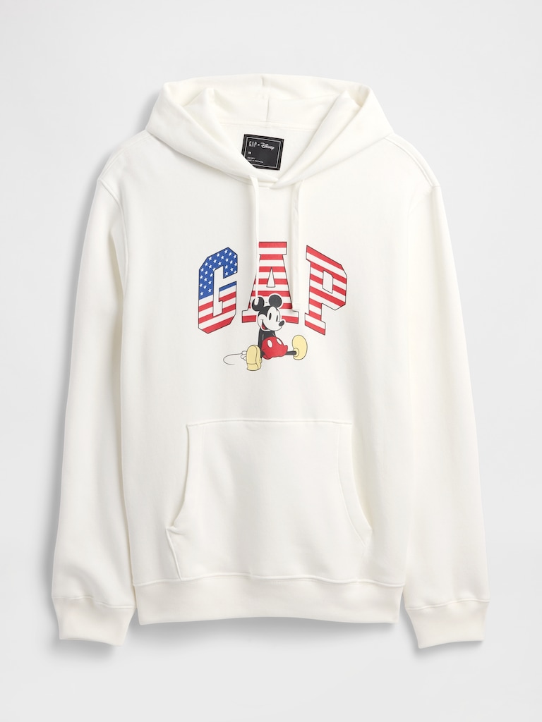 Gap × Disney Mickey Mouse Relaxed Logo Hoodie