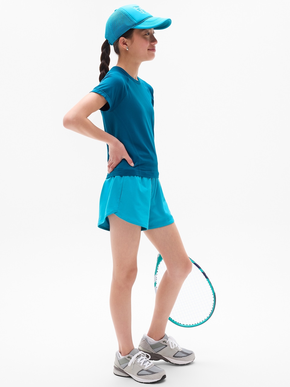 Athleta Girl Power Up Sport Length Tee