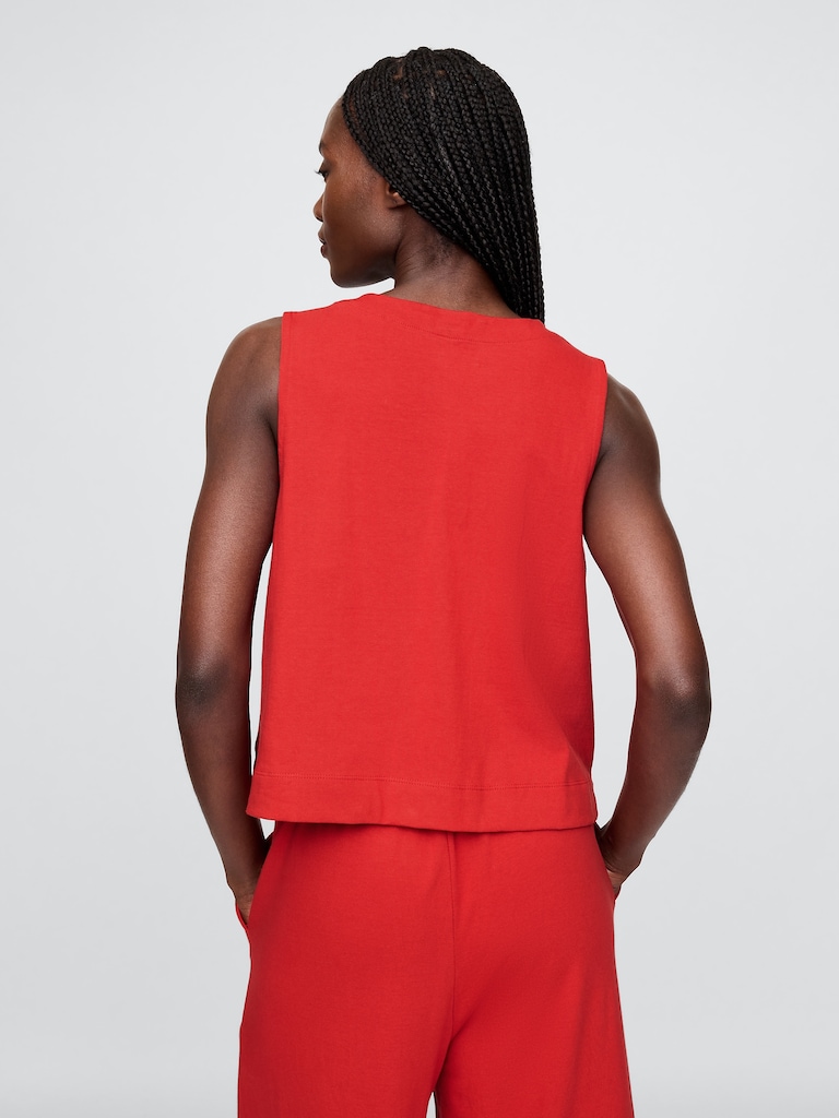Heavyweight Shell Tank Top