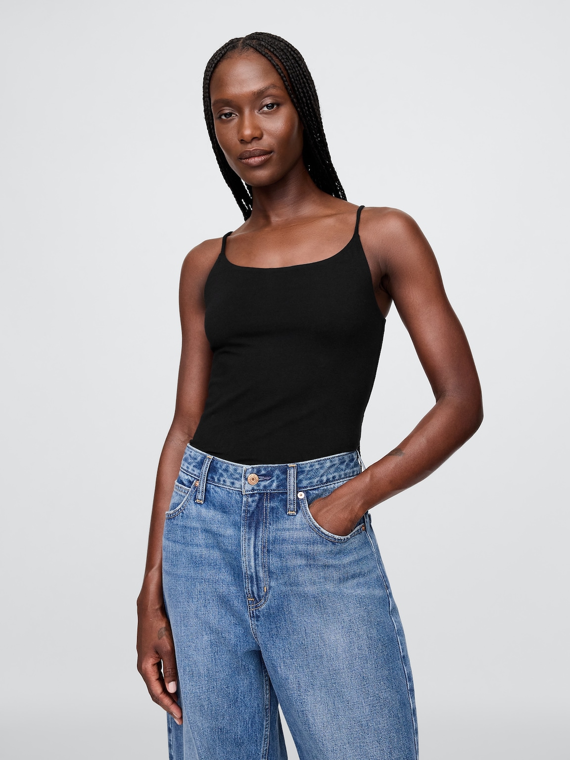 CloseKnit Cami Thong Bodysuit