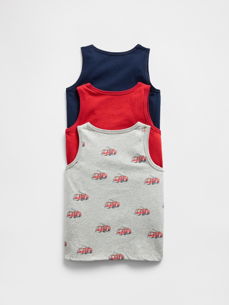 Baby & Toddler Mix & Match Pocket Tank (3-Pack)