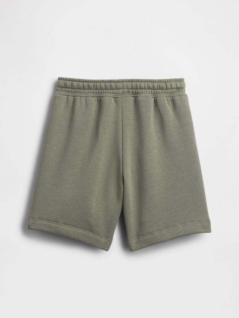 babyGap Relaxed Washed-Fleece Pull-On Shorts