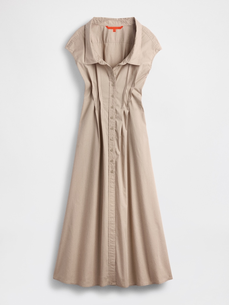 GapStudio Poplin Maxi Shirtdress