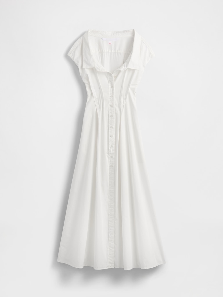 GapStudio Poplin Maxi Shirtdress