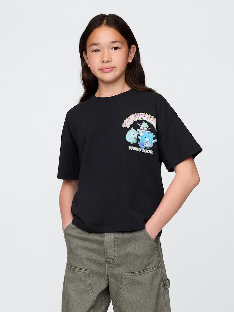 Kids Oversized Graphic T-Shirt