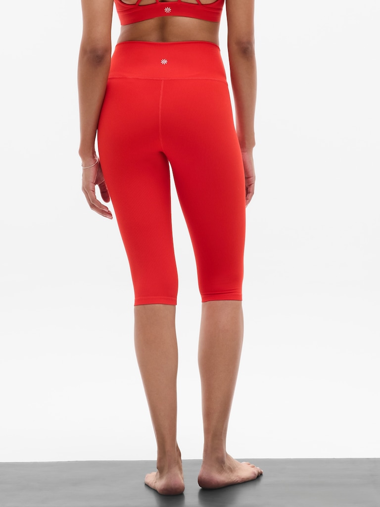 Transcend High Rise Rib Crop Legging