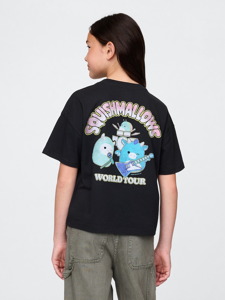 Kids Oversized Graphic T-Shirt