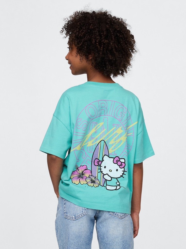 Kids Oversized Graphic T-Shirt