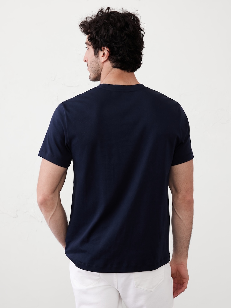 Luxe Touch Crew-Neck T-Shirt