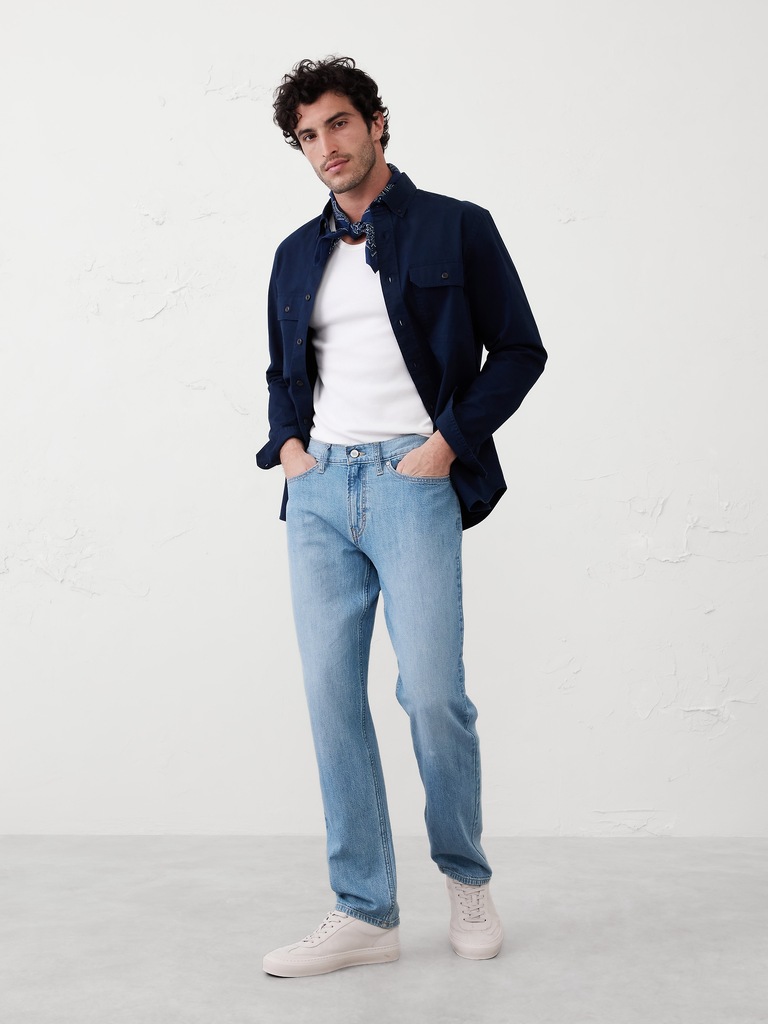 Straight Slim Summerweight Jean