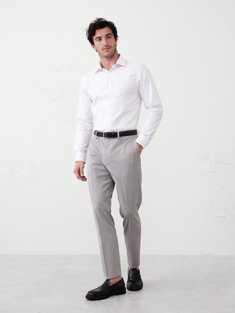 Style Casual Wear Pants Office Casual Stretch Trousers Kenneth Cole Reaction  Men's Slim Fit Dress Pants